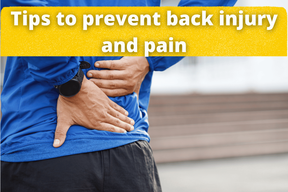 Top Tips To Prevent Injury and Pain