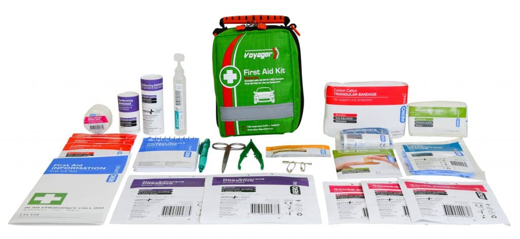 voyager 2 first aid kit contents