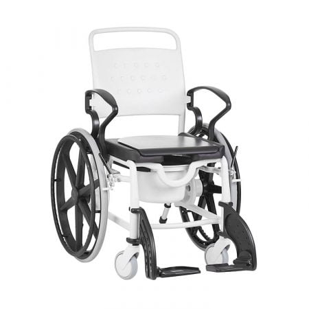 Self-Propelled Shower Commode Wheelchair - Genf by Rebotec