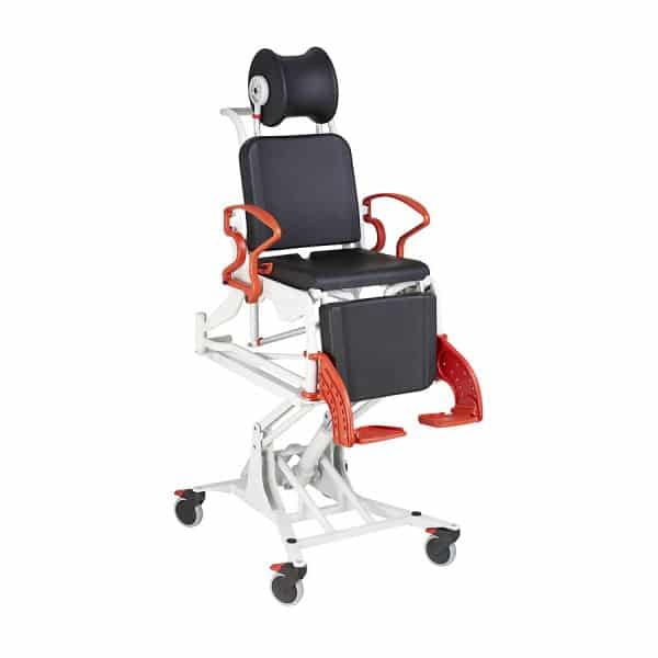 Multi Tilt-in-Place and Pneumatic Lift Commode Chair - Phoenix by Rebotec