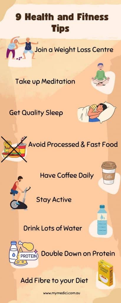tips for health and fitness